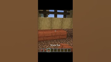 Use slabs || Floor tips || Minecraft