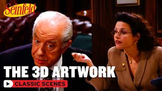 Mr. Pitt Gets Distracted By 3D Art | The Gymnast | Seinfeld