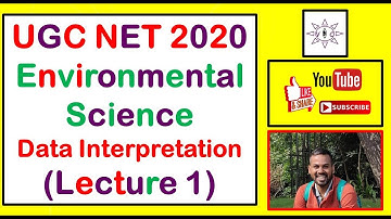 NTA UGC NET 2020 | Environmental Science | Data Interpretation | Lecture 1