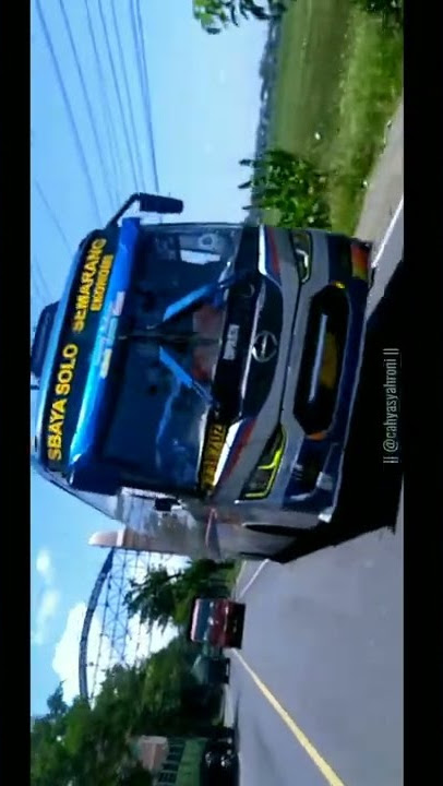 STORY BUS || SUGENG RAHAYU - W7367UZ 'KENZO X CAPOLISTA'|| MAS BANGUN ON DUTY ||
