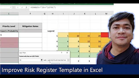 Risk Register Template using MS Excel