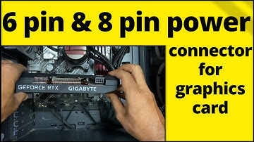 6 pin power connector for graphics card | 8 pin power connector for graphics card | 6pin to 8pin gpu