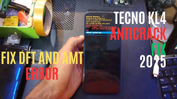 Tecno KL4 Anti-Crack Fix 2025 | 100% Working Solution!