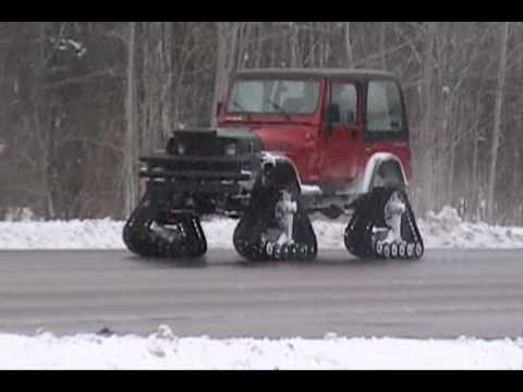  Track Truck Jeep - YouTube
