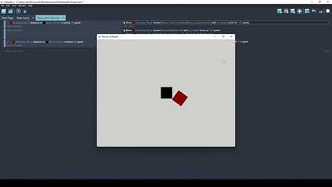 How to make a object rotate around another object GDevelop