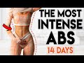 The most intense abs workout 14 day results  5 min workout