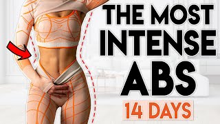 The Most Intense Abs Workout 14 Day Results 5 Min Workout