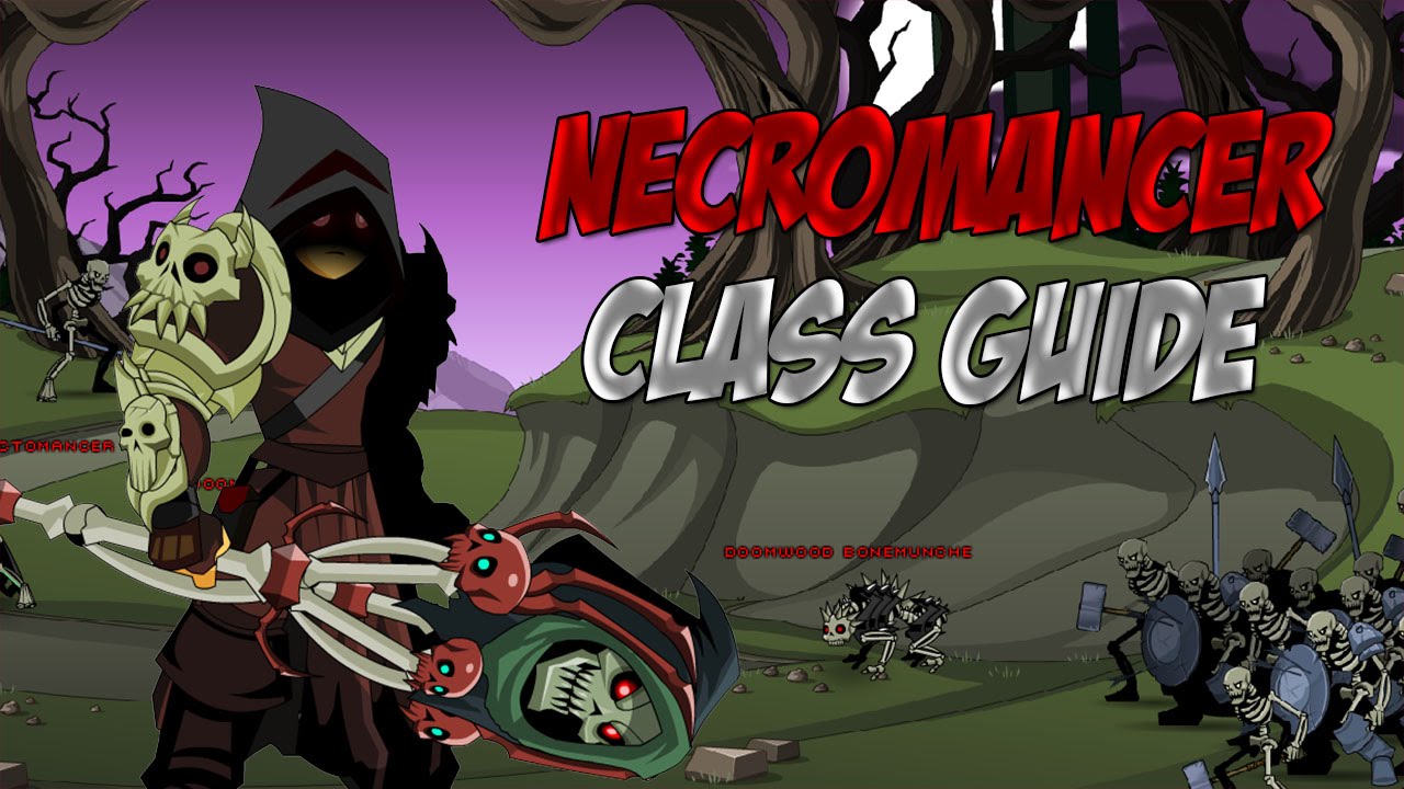 AQW: In-Depth Necromancer Guide - YouTube