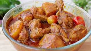 আলু দিয়ে মুরগি কষা/ঝোল | Bengali Chicken Aloo Kosha Recipe | Easy Tasty Chicken Curry With Potatoes