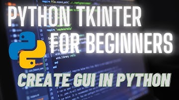 Python Tkinter Module | Python Tutorial | Hindi/English | Create First GUI Application