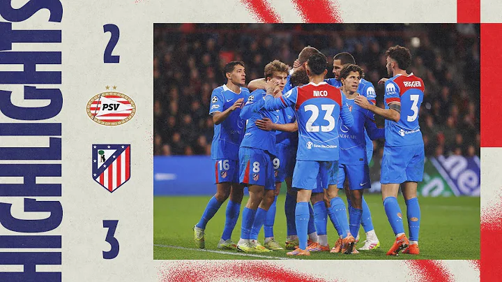 PSV 2-3 Atlético de Madrid | ⚽ Julián Alvarez, Hancko & Sørloth | HIGHLIGHTS, Champions League - MD6