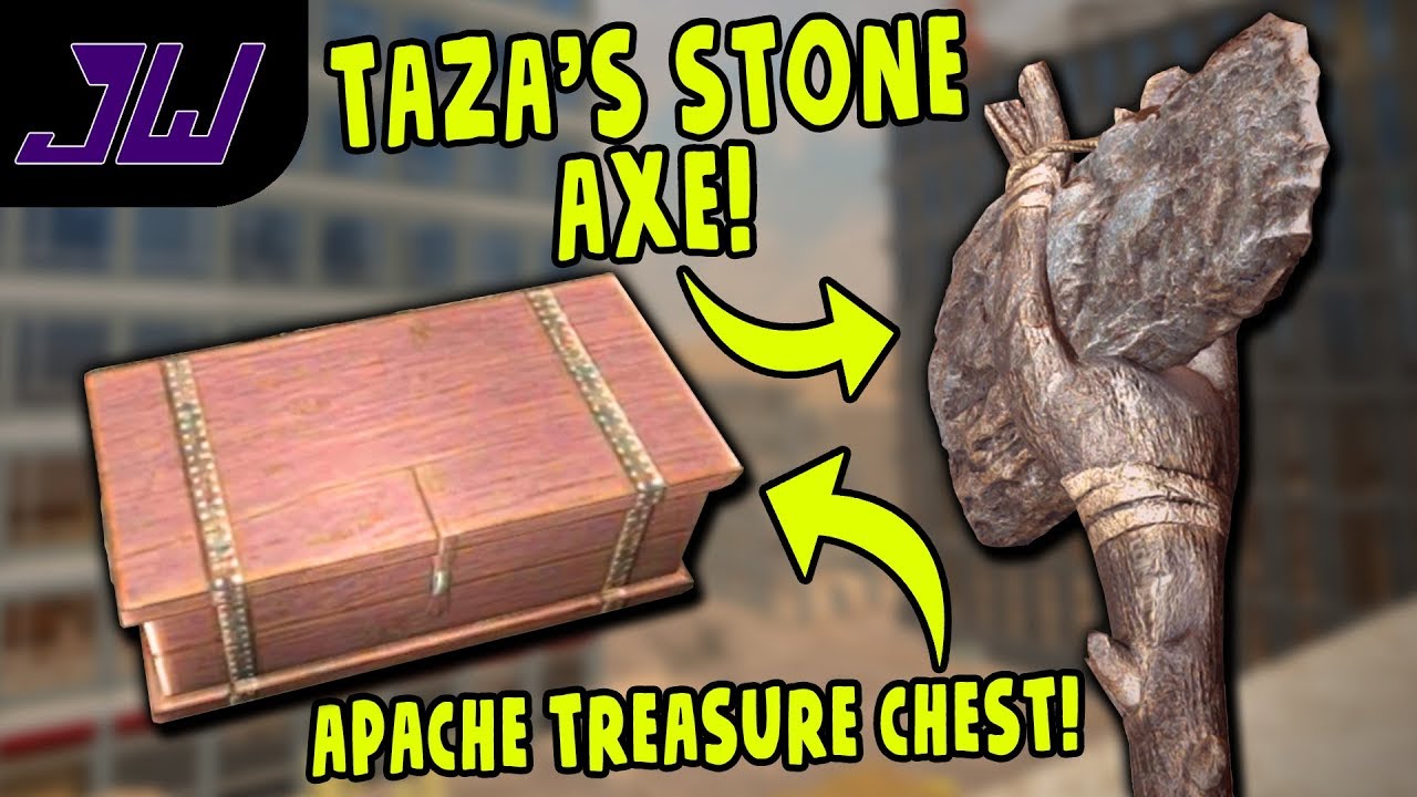 TAZA'S STONE AXE! Rarest Weapon in the Game! | 7 Days to Die | Alpha 16