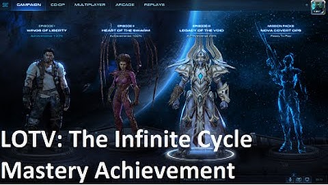 StarCraft 2: LOTV - The Infinite Cycle, The Bigger They Are Mastery Achievement