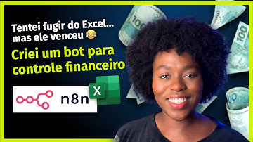 AUTOMATIZEI meu controle FINANCEIRO com INTELIGÊNCIA ARTIFICIAL (n8n, Telegram, Gemini e Excel)