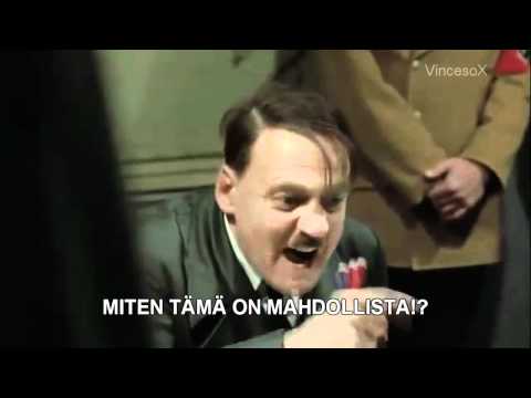 Hitler kuulee Suomi - Venäjä pelin tuloksesta