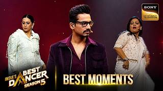 Karisma और Bharti क बच बन Harsh क Sandwich Indias Best Dancer S5 Best Moments