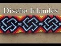 Pulsera de Hilo: Diseño Irlandes