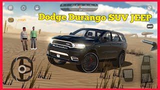DRIVING DODGE DURANGO JEEP | SUV JEEP SIMULATOR GAMES #25 | OFFROAD CAR SIMULATOR 3 | JUTT42 GAMERZ screenshot 4
