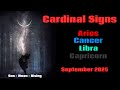 Cardinal Signs ♈♋♎♑ | September 2025 Tarot &amp; Astrology 🌑 Big Shifts, Eclipses &amp; Soul Lessons