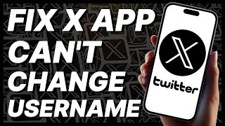 How To Fix X (Twitter) App Can't Change Username (2024) screenshot 4