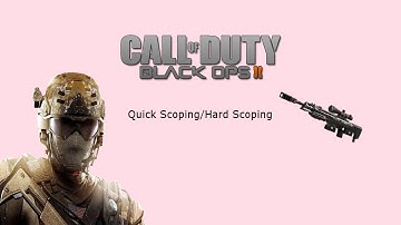 Black Ops 2 Quickscope VS Hardscope 1V1