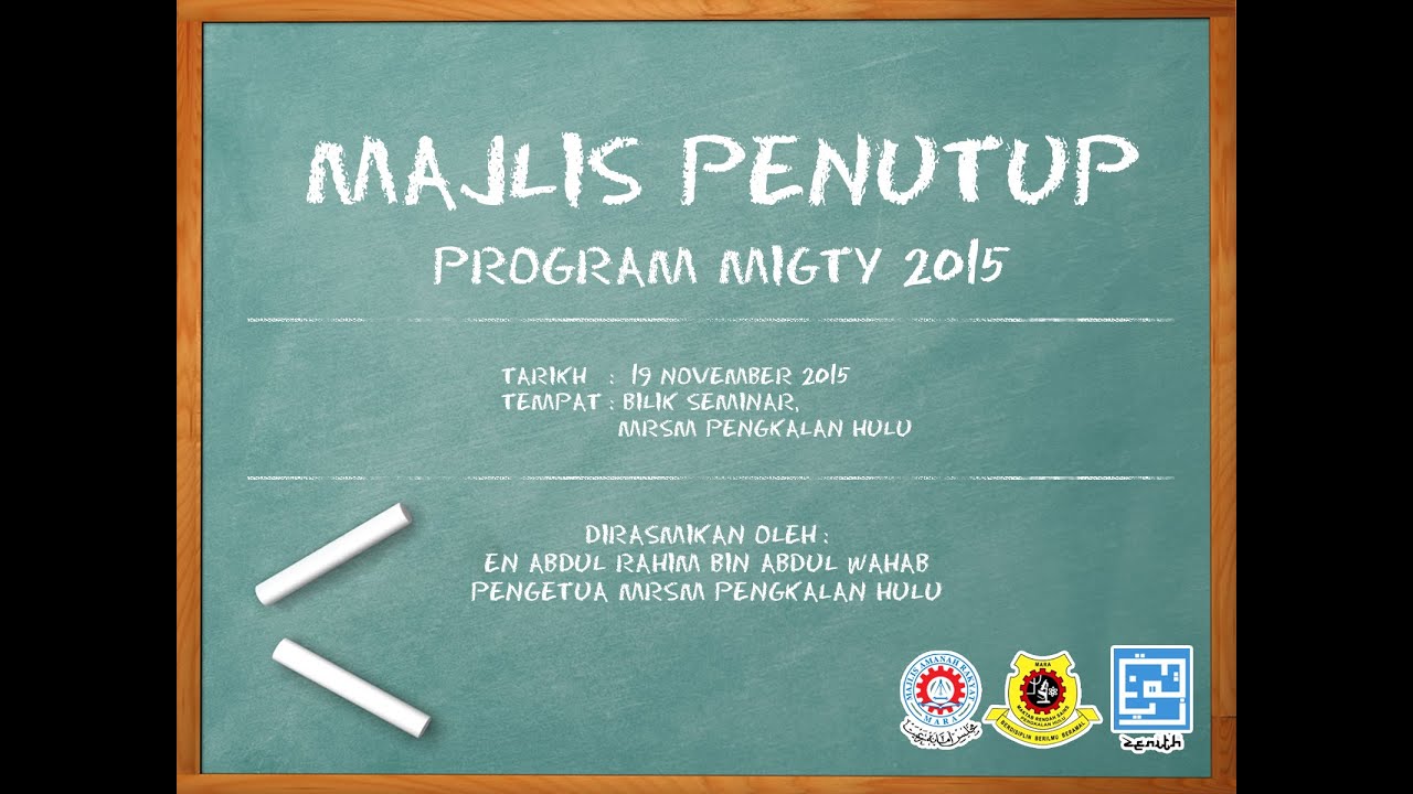 MIGTY FORM 3 2015 MRSM Pengkalan Hulu YouTube