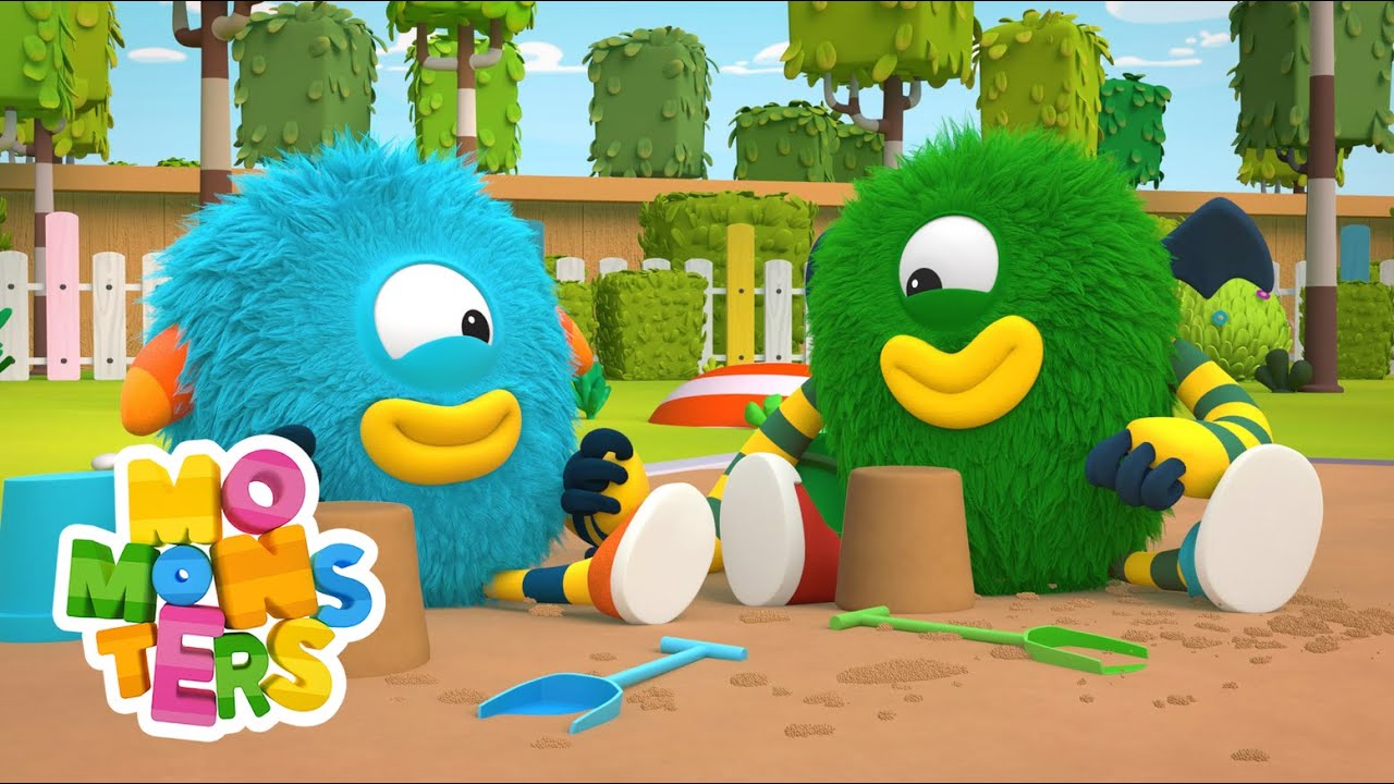 Sandcastles | Jenga | +1h of educational videos for kids - Momonsters