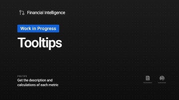 WIP: Tooltips