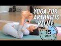 15 Min Restorative Yoga for Arthritis Relief | Gentle Stretches for Stiff Joints & Pain Reduction