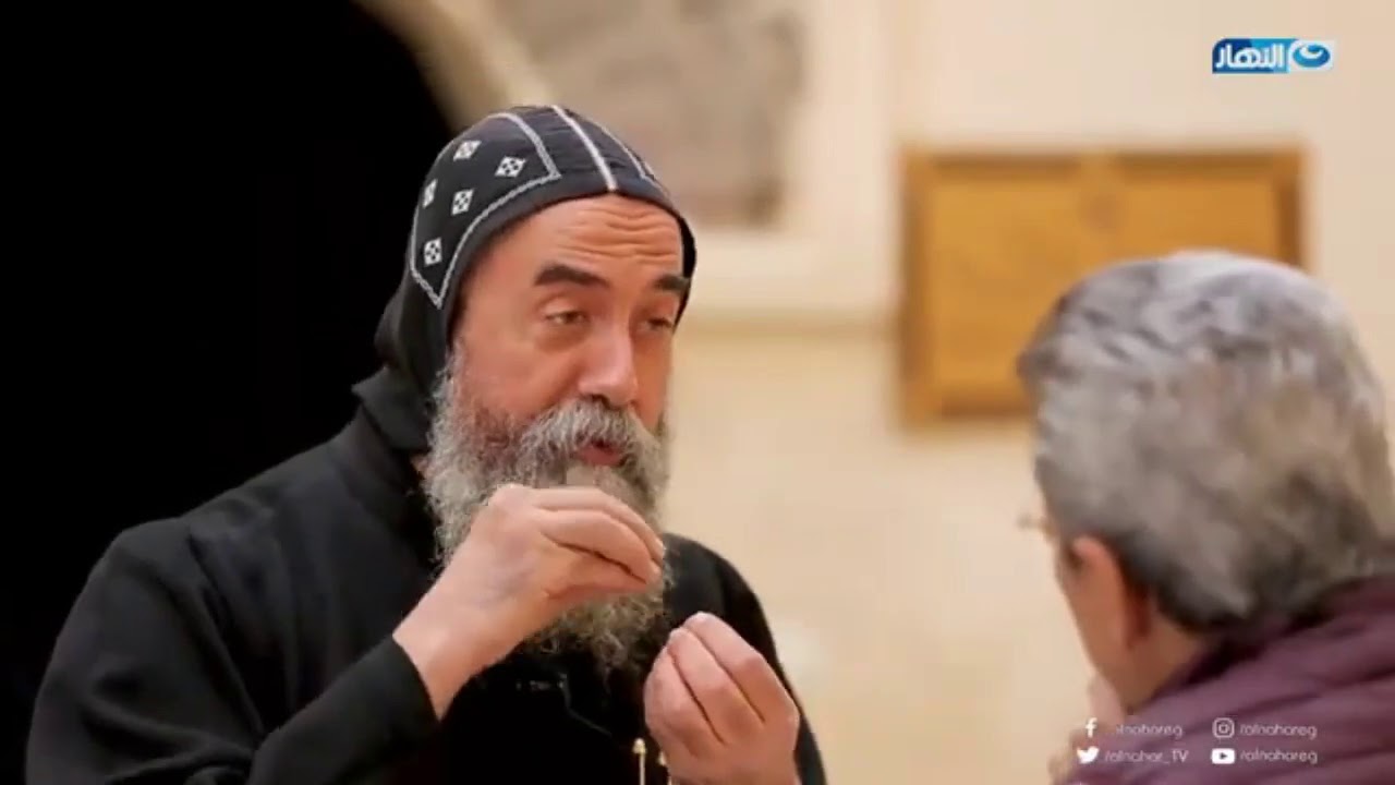 باب الخلق الأب فليكسينوس يتحدث عن تفاصيل استراحت السيدة العذراء والسيد المسيح بالدير المحرق