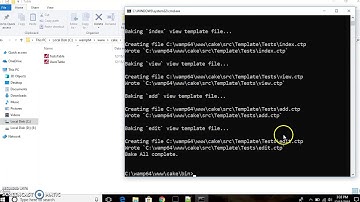 cake bake||command in cakephp || cakephp console ||cake bake console || cakephp cake commands