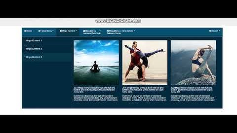 tab menu jux mega menu