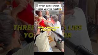 Camera Lies 😂 What You See vs Reality 🤯🎬 Filmmaking Magic