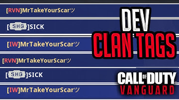 How To Equip Secret Clan Tags In Vanguard | Vanguard Glitches