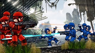 Roblox Red Vs Blue Assault Polyguns Roblox Roblox Adventures Youtube - roblox red vs blue battleships naval battles in roblox roblox adventures