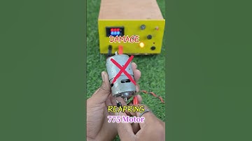Fix Your 775 DC Motor | How to Repair a 775 DC Motor at Home #shorts #dcmotor #motor