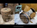Remastered, how to make your own whiskey barrel chair
