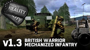 British Warrior Mechanized Infantry - Project Reality v1.3