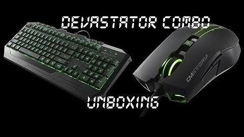 CoolerMaster CMStorm Devastator Gaming Gear Combo Unboxing !