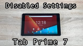 Vodafone Tab Prime 7 Accessibility settings