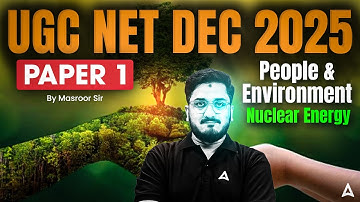 UGC NET Paper 1 | UGC NET Higher Education Nuclear Energy | Higher Education System UGC NET Paper 1