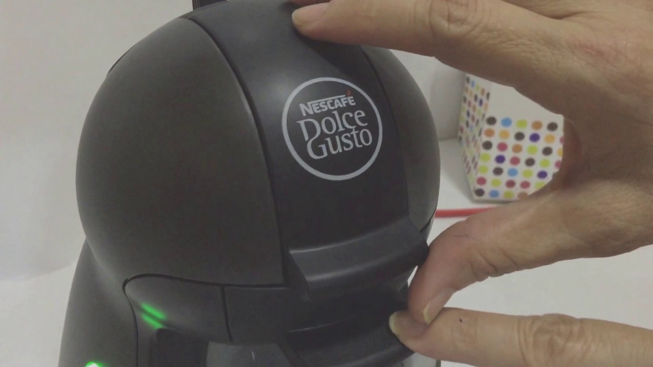 How to operate Nescafe Dolce Gusto Piccolo Coffee Machine Manual