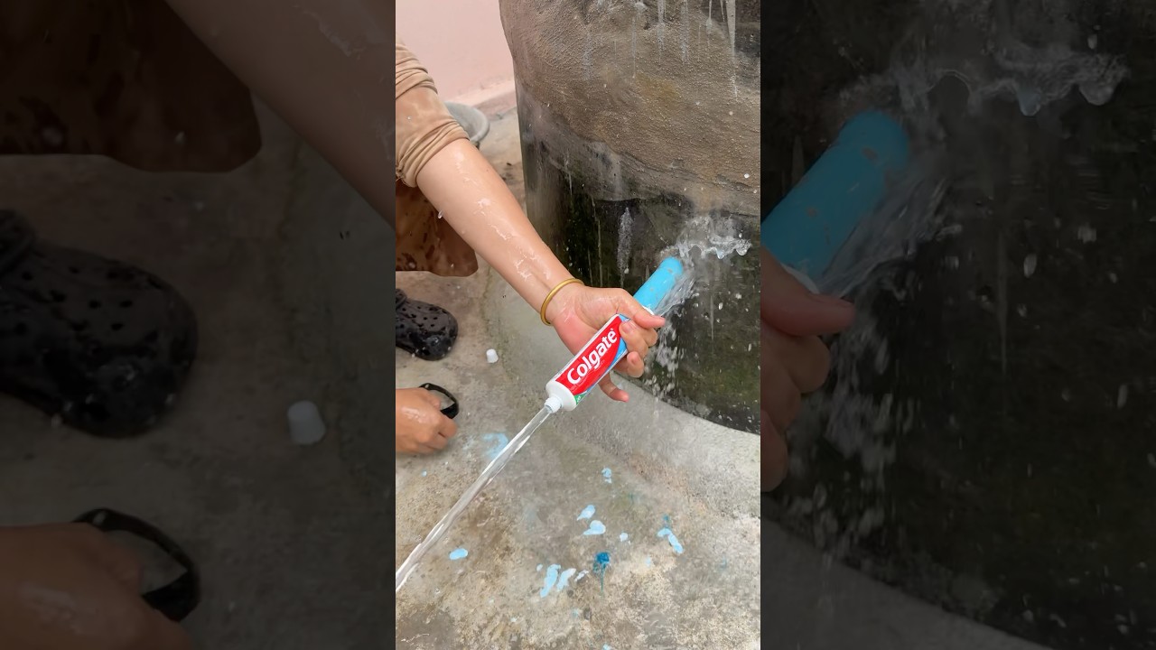 The show SMART DIY mini skills with toothpaste 