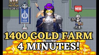 GOLD FARM IN 4 MINUTES! l King God Castle