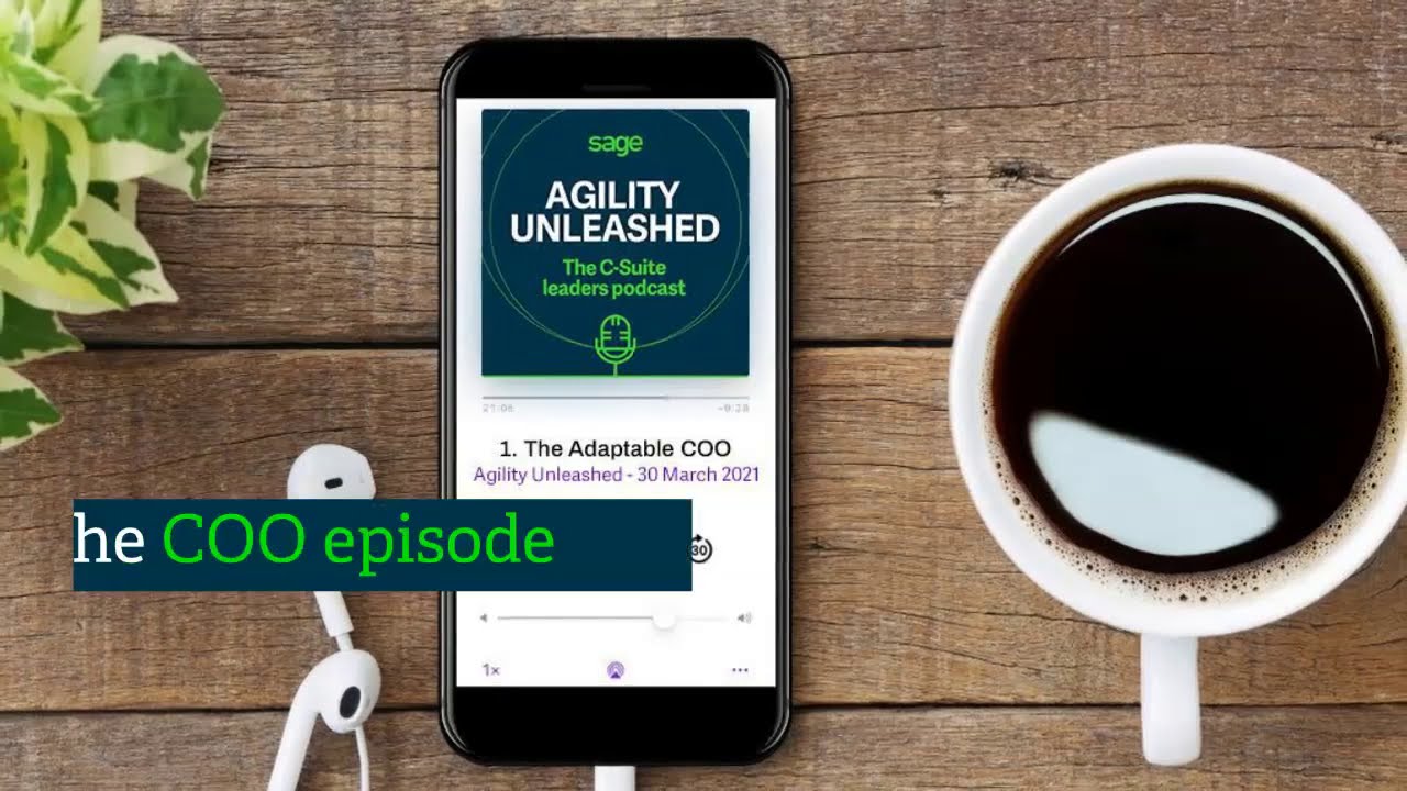 Podcast promo: Agility unleashed, The Role of the 'COO' Featuring Webexpenses.