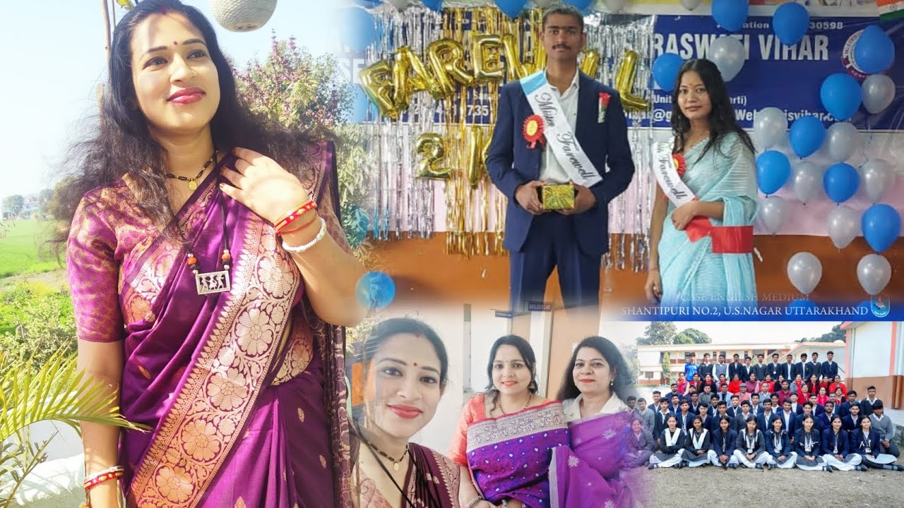 Hmjsv Farewell 2k25 at HMJSV ️😘Vlog after long day💕💞 Students' activities ️ ️ ...