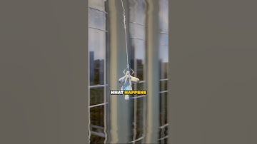 What happens if you hang from your web in all Spiderman games? #videogames #spiderman #spiderman2