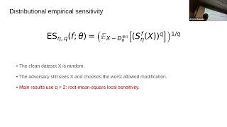 A&C Seminar: Argyris Mouzakis - Robust Statistical Estimators with Bounded Empirical Sensitivity