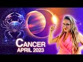 CANCER Horoscope April 2023. Powerful Total Eclipse = Fated Events! Mercury Retrograde!