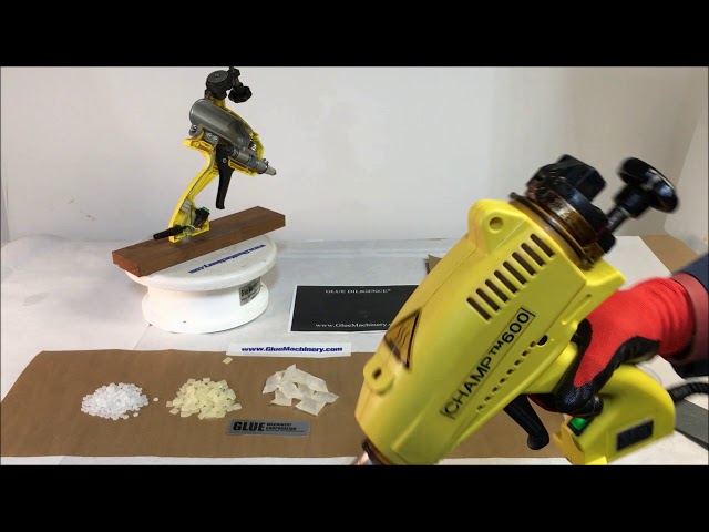 Glue Machinery Corp Champ™ 600 Bulk Hot Melt Glue Gun